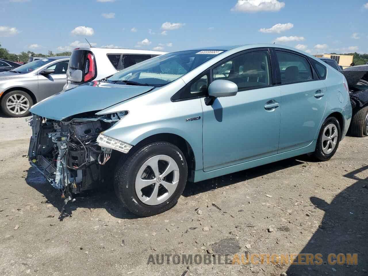 JTDKN3DU4F1952527 TOYOTA PRIUS 2015