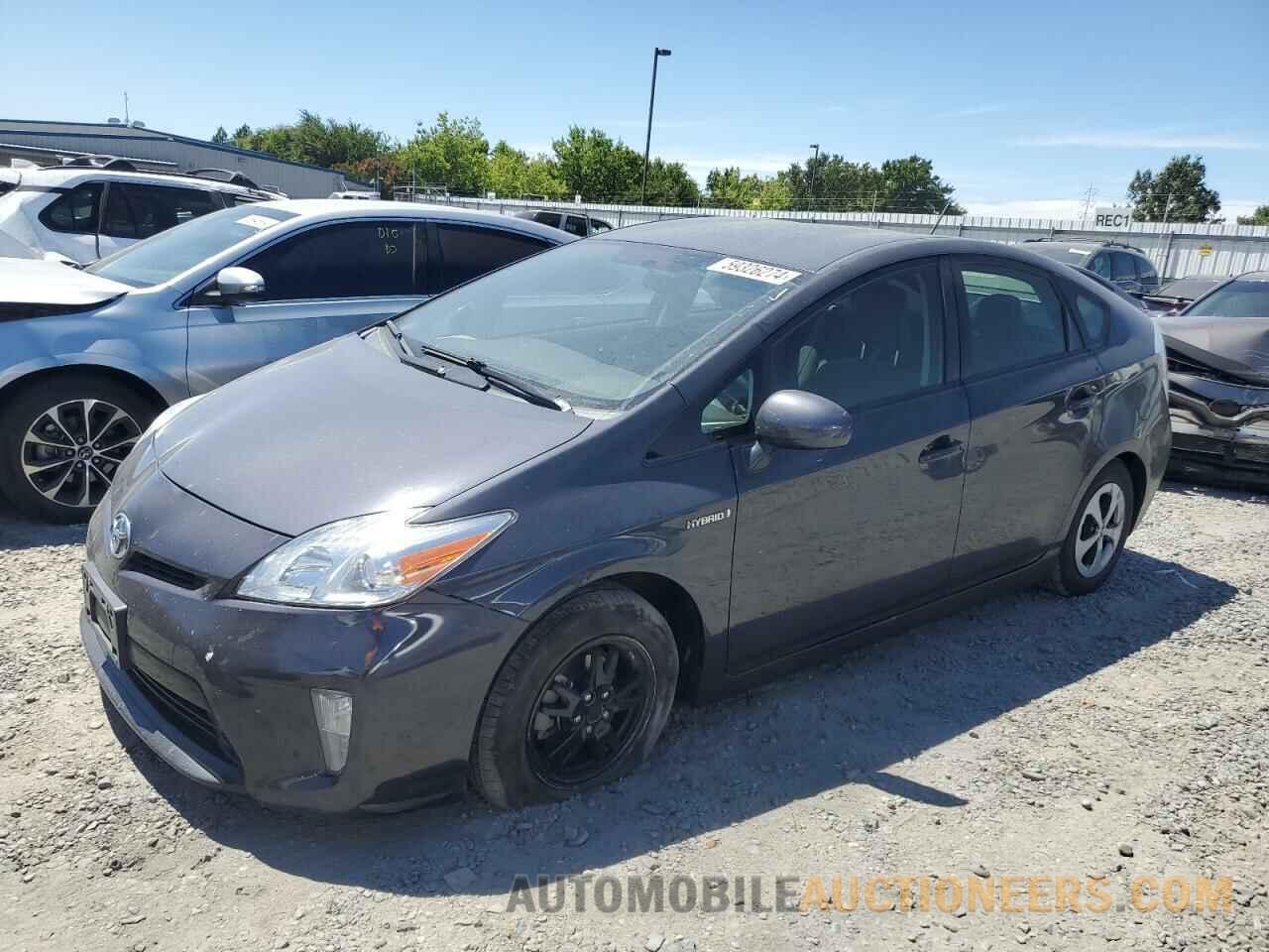 JTDKN3DU4F1953869 TOYOTA PRIUS 2015