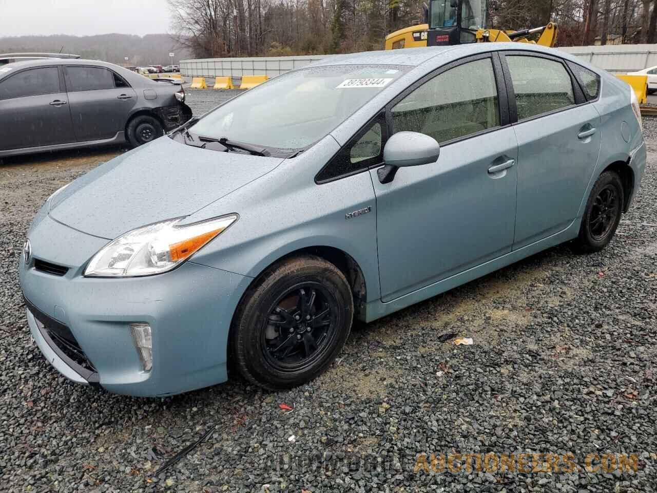 JTDKN3DU4F1968159 TOYOTA PRIUS 2015