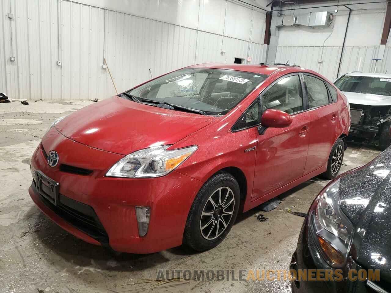 JTDKN3DU4F1978500 TOYOTA PRIUS 2015