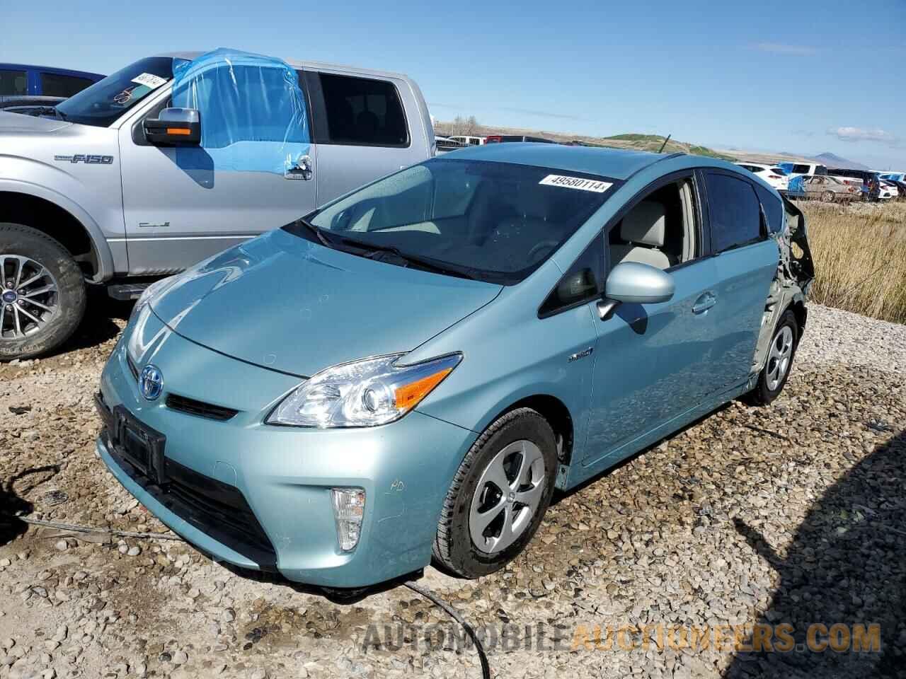 JTDKN3DU4F1983406 TOYOTA PRIUS 2015