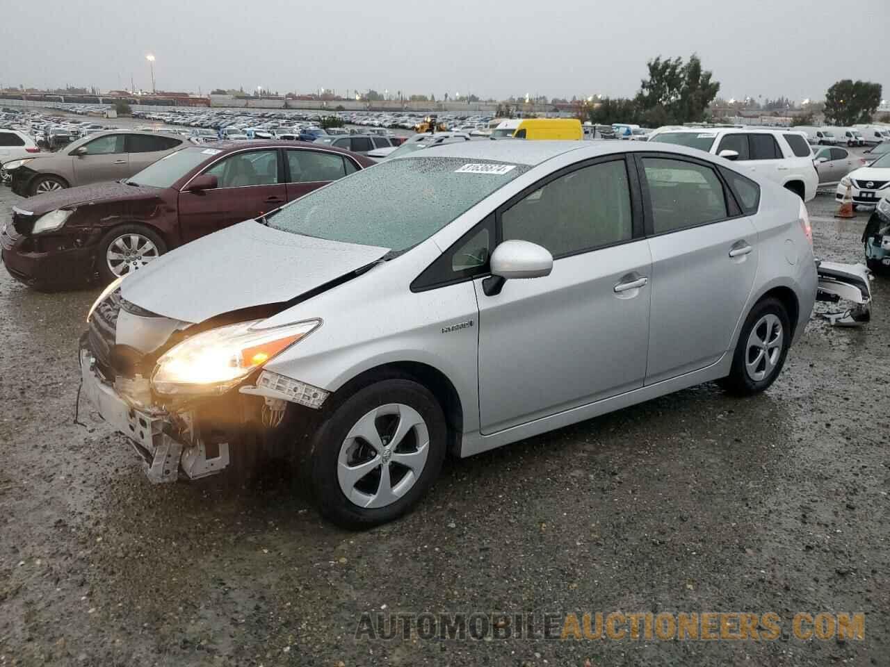 JTDKN3DU4F1986354 TOYOTA PRIUS 2015