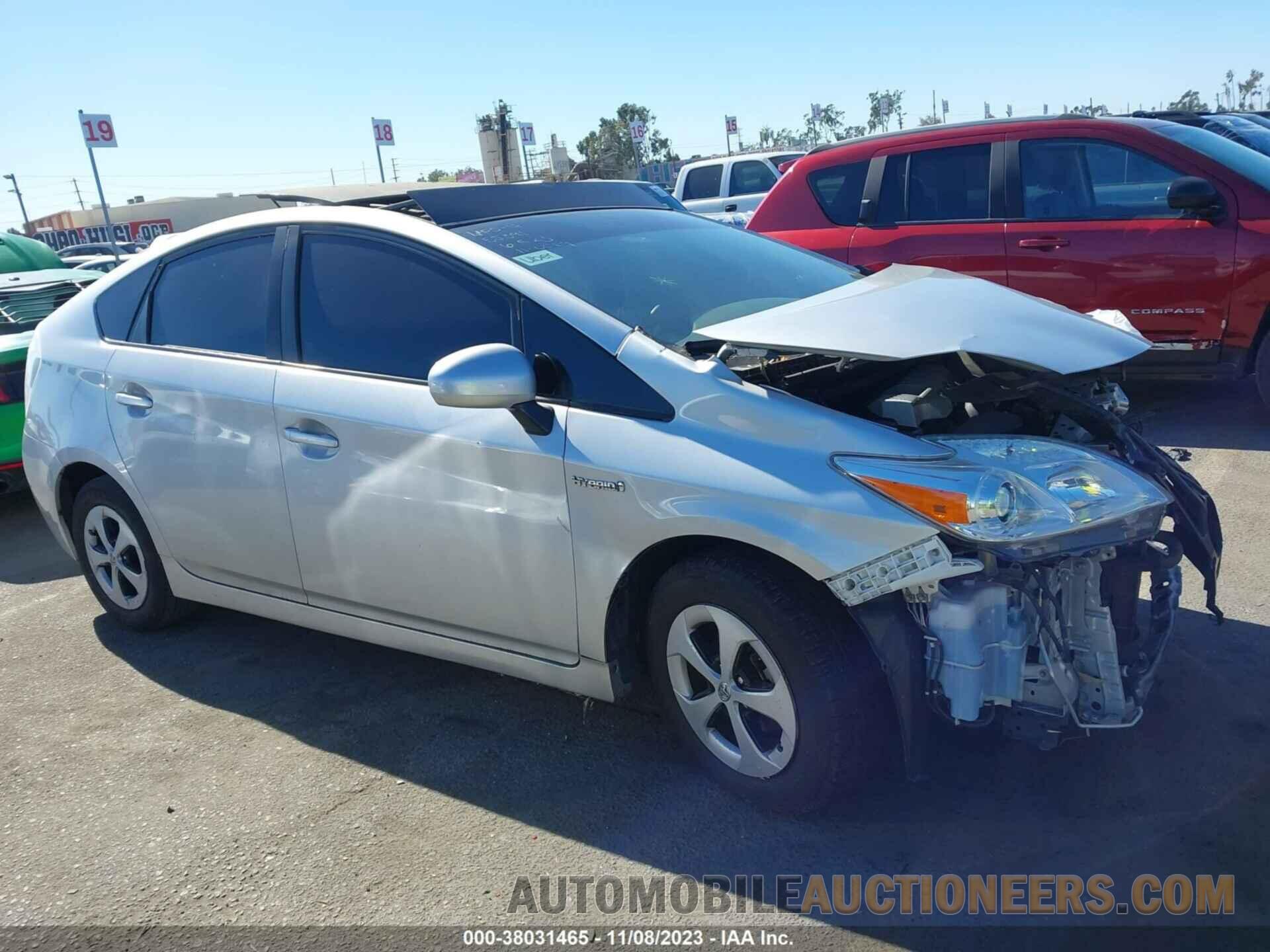 JTDKN3DU4F1994731 TOYOTA PRIUS 2015