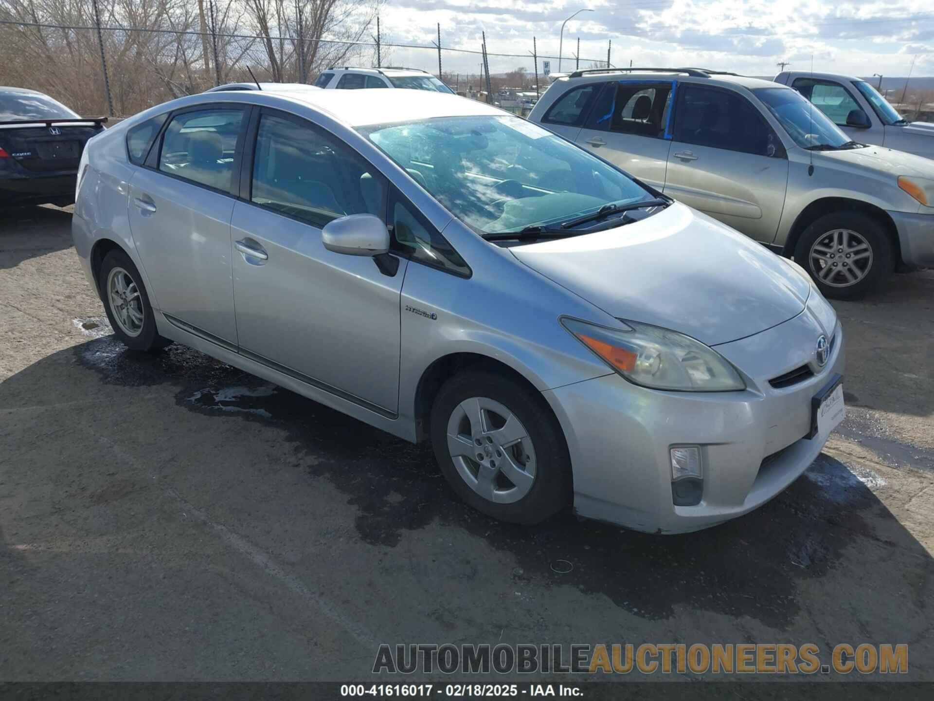 JTDKN3DU5B0259272 TOYOTA PRIUS 2011