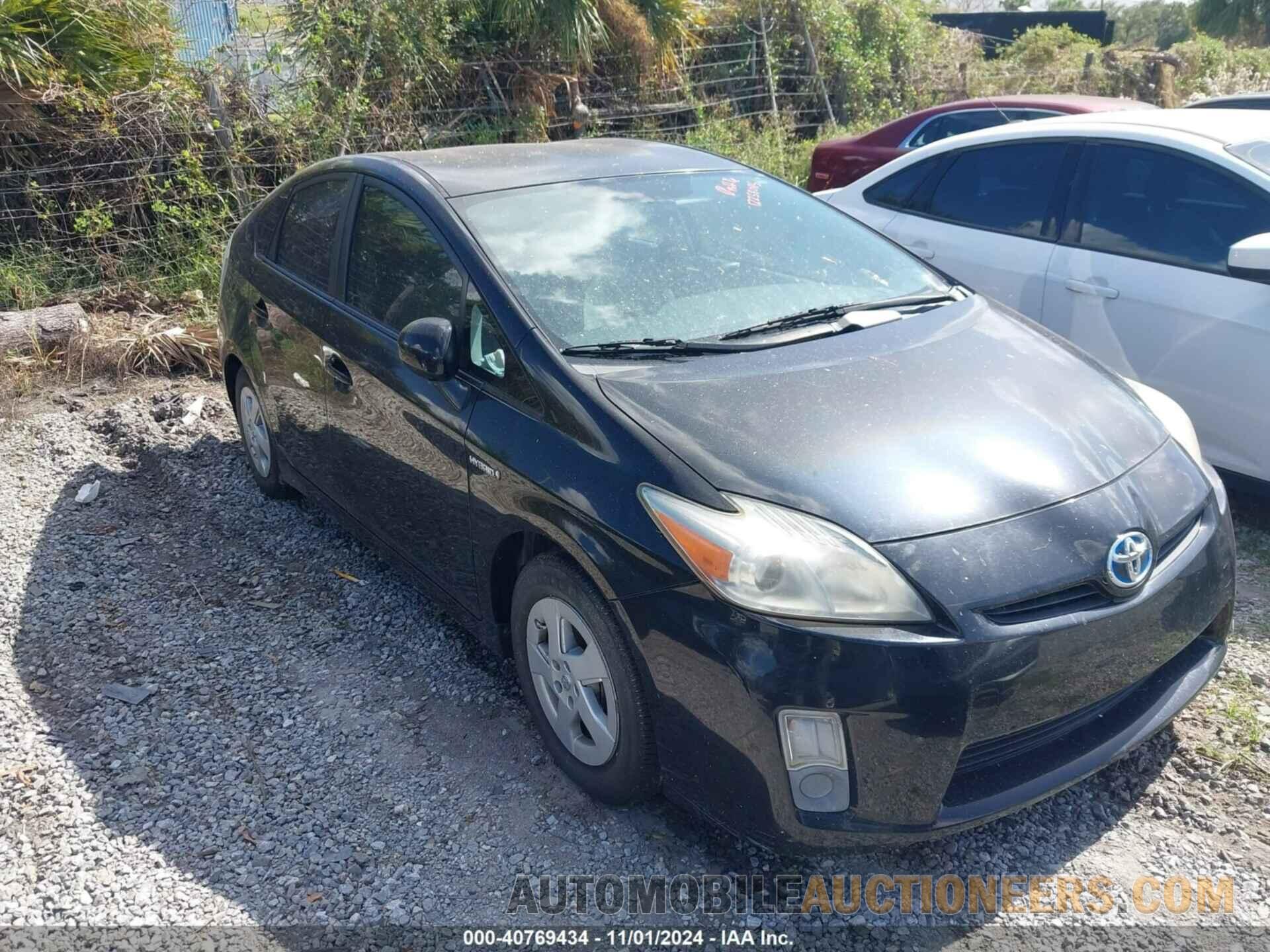 JTDKN3DU5B0302024 TOYOTA PRIUS 2011