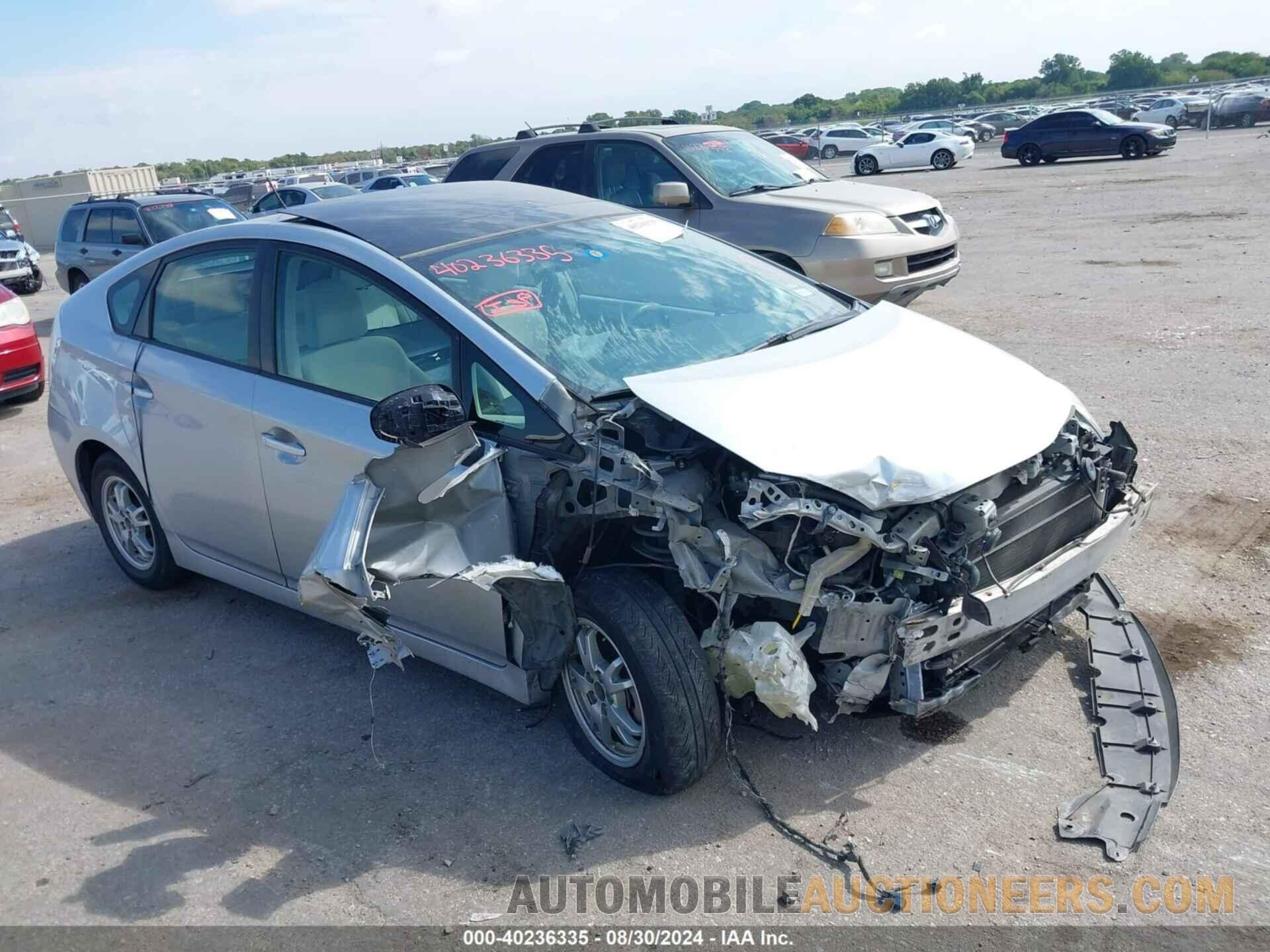 JTDKN3DU5B1365005 TOYOTA PRIUS 2011