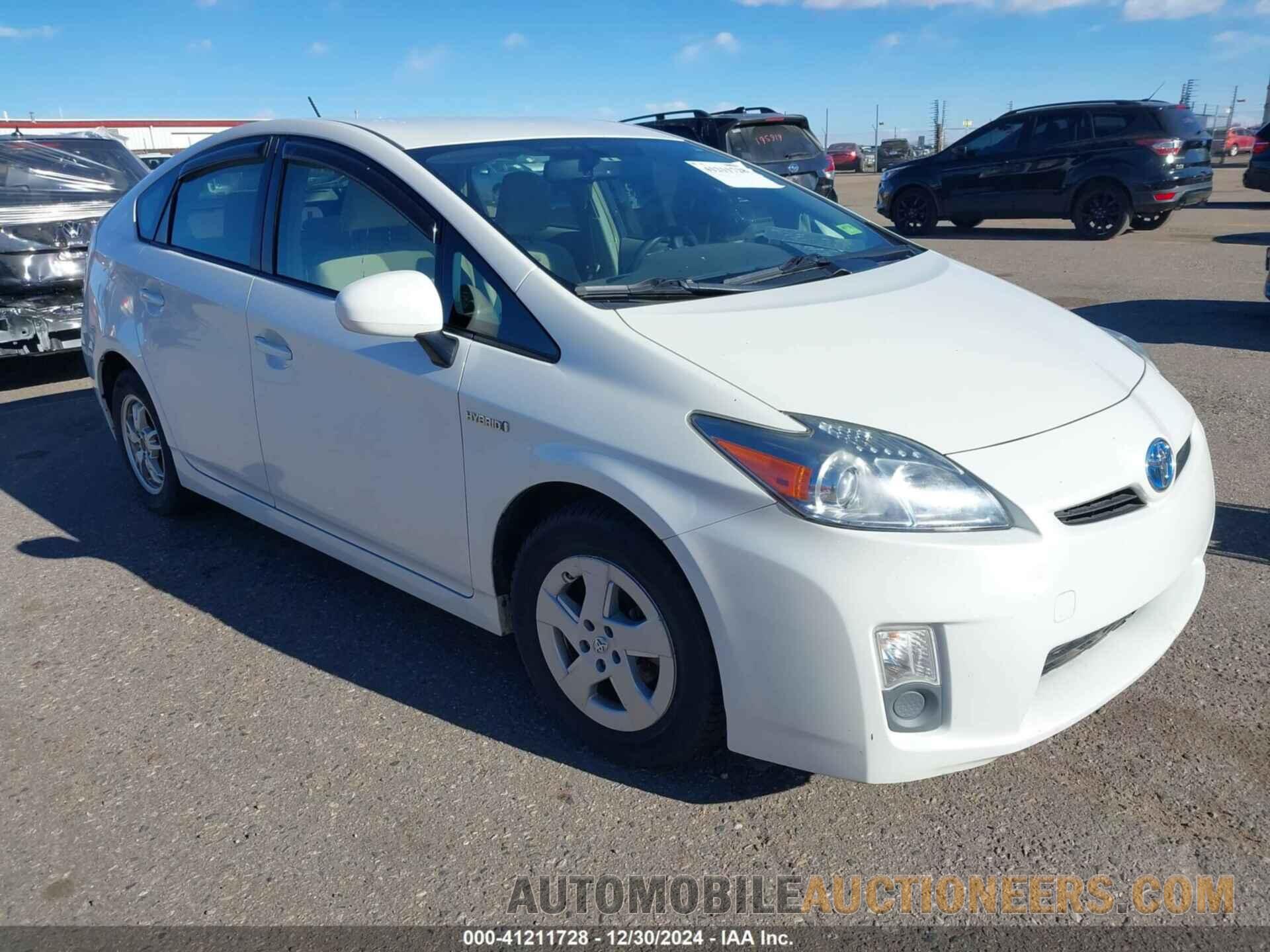 JTDKN3DU5B1404403 TOYOTA PRIUS 2011