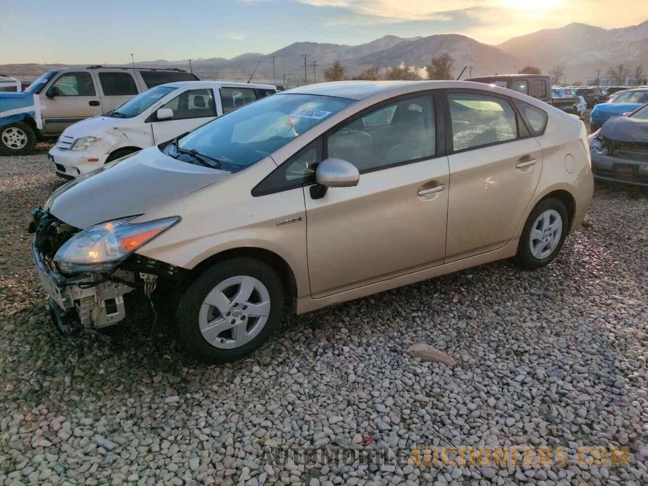 JTDKN3DU5B1444321 TOYOTA PRIUS 2011