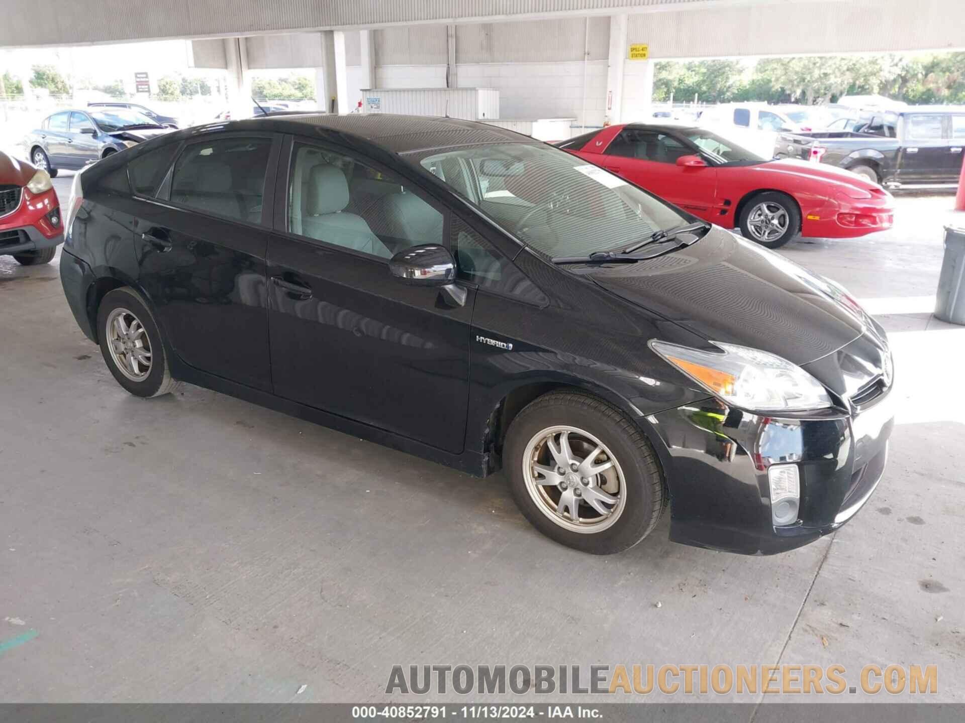 JTDKN3DU5B5314581 TOYOTA PRIUS 2011