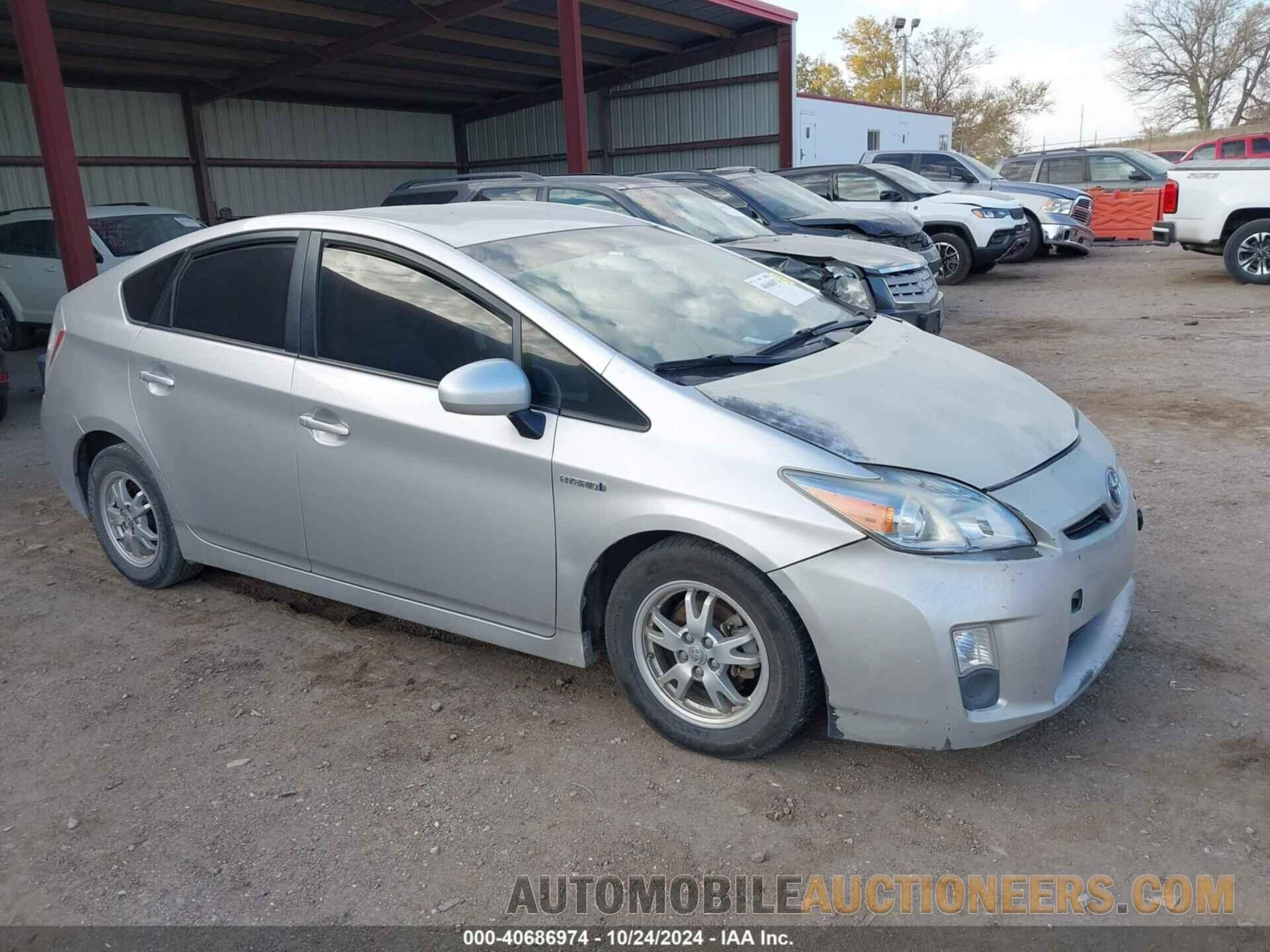 JTDKN3DU5B5337505 TOYOTA PRIUS 2011