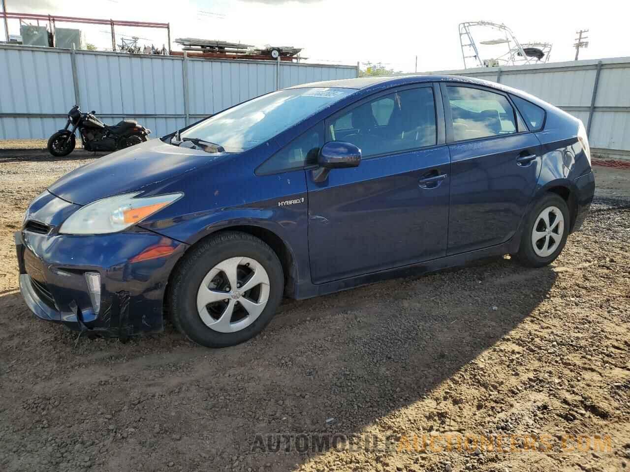 JTDKN3DU5C1503787 TOYOTA PRIUS 2012