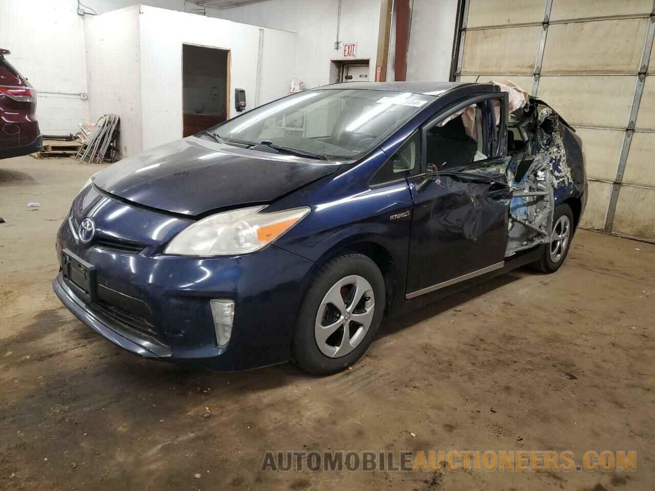 JTDKN3DU5C1506012 TOYOTA PRIUS 2012