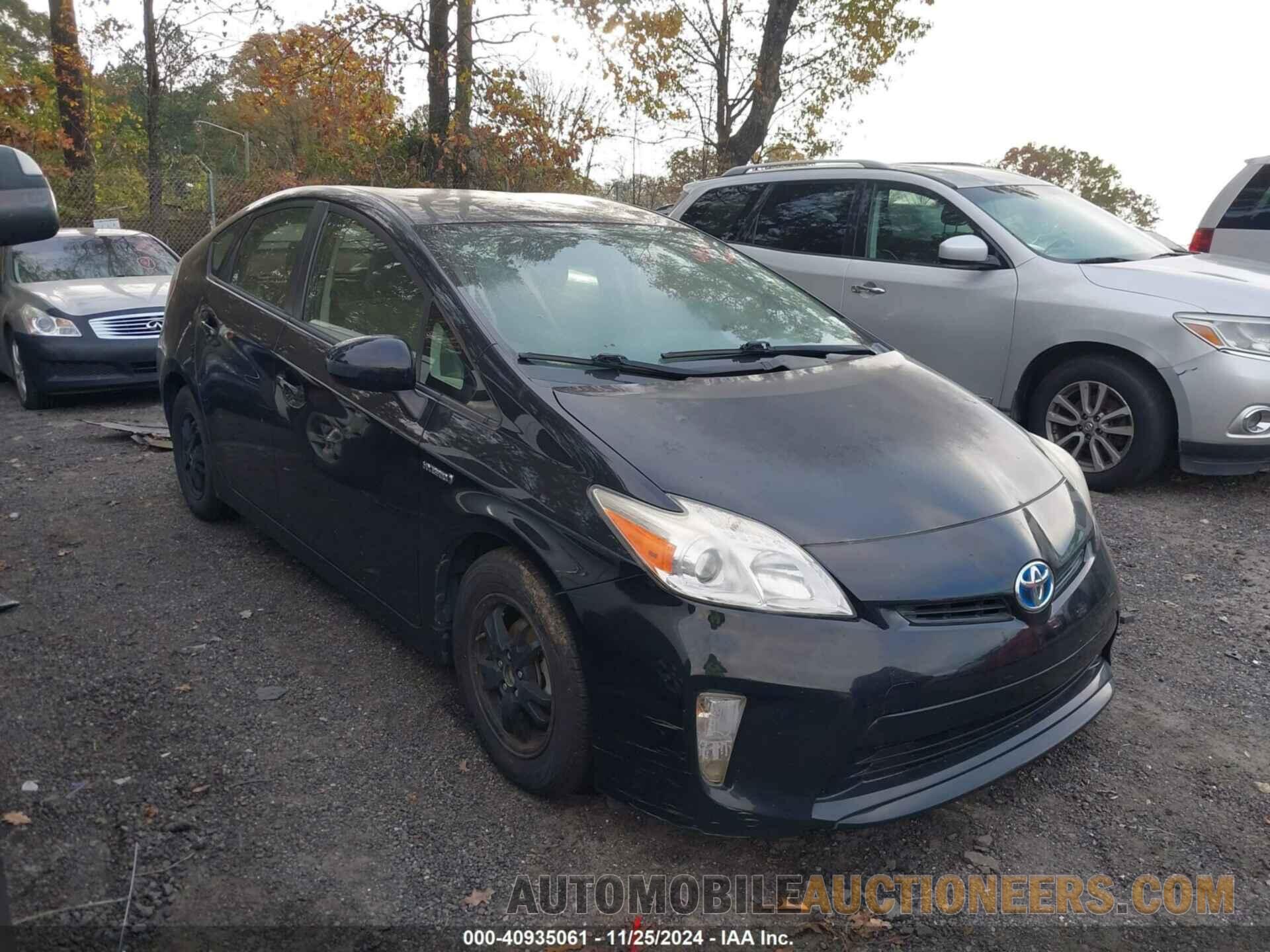 JTDKN3DU5C1510965 TOYOTA PRIUS 2012