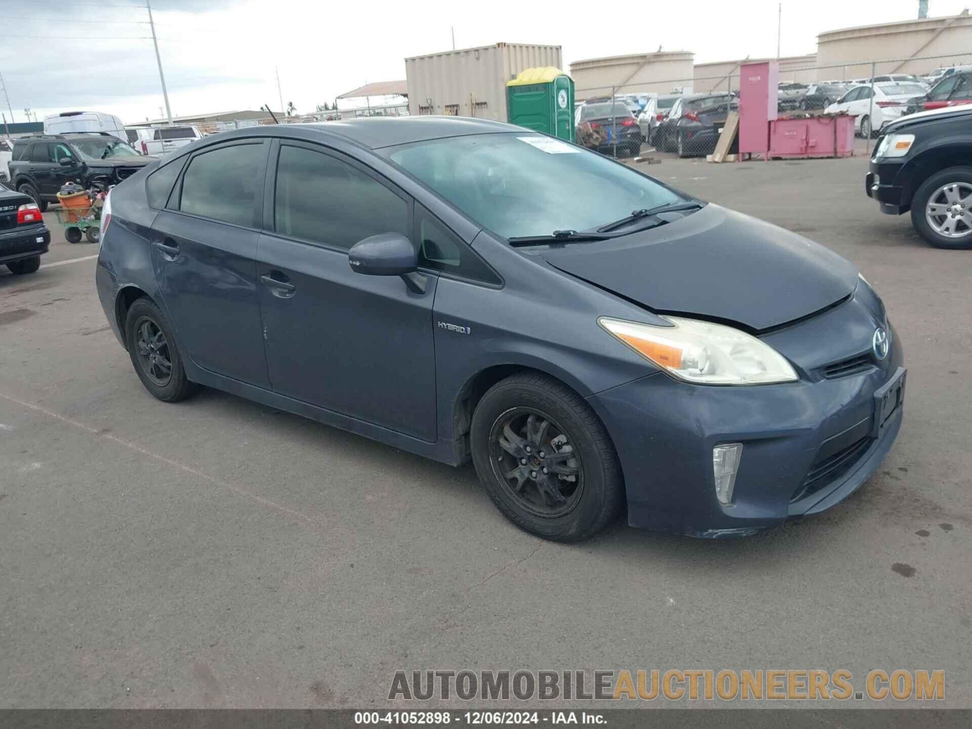 JTDKN3DU5C1518306 TOYOTA PRIUS 2012