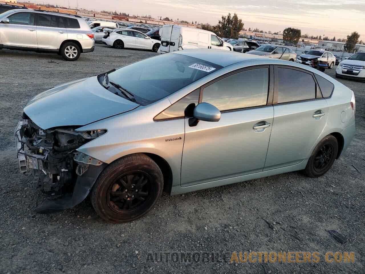 JTDKN3DU5C1526809 TOYOTA PRIUS 2012