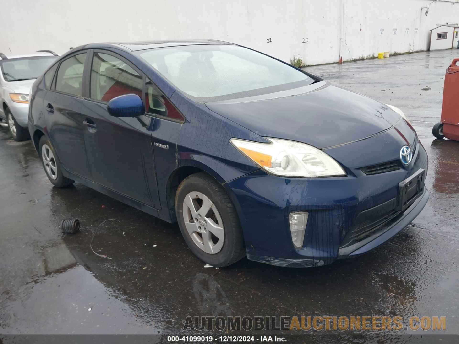 JTDKN3DU5C1539480 TOYOTA PRIUS 2012