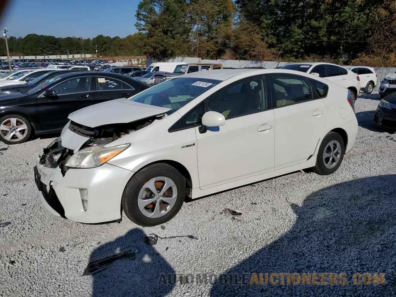 JTDKN3DU5C1569837 TOYOTA PRIUS 2012