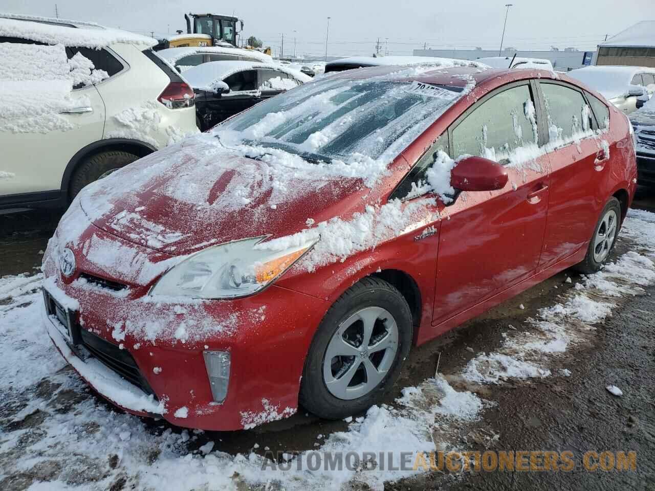 JTDKN3DU5C5381554 TOYOTA PRIUS 2012