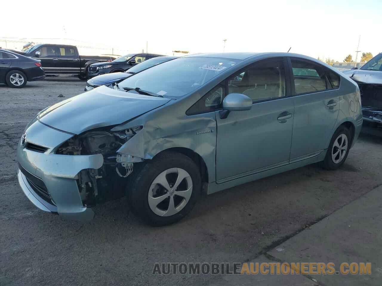 JTDKN3DU5C5394448 TOYOTA PRIUS 2012