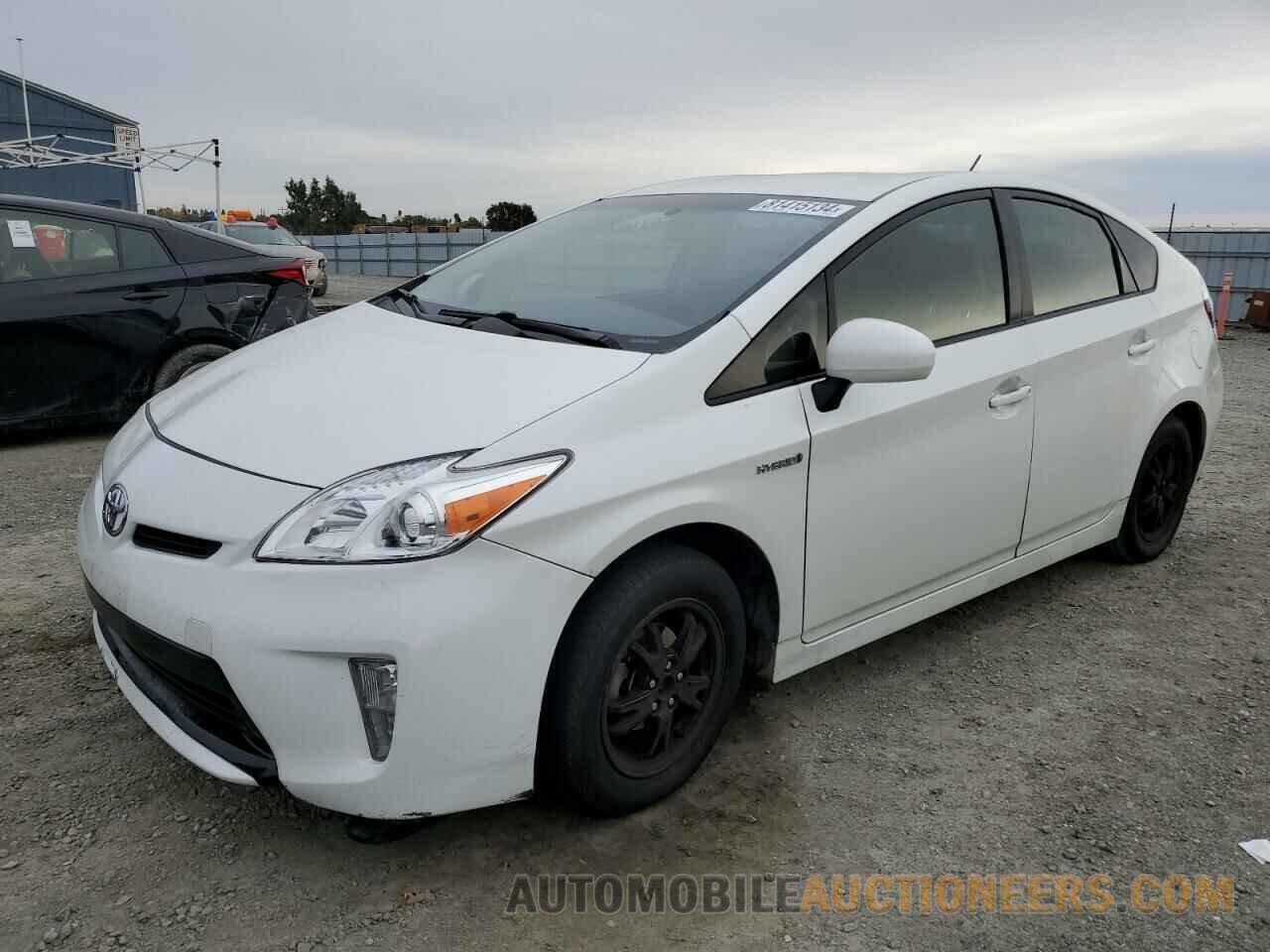 JTDKN3DU5C5423124 TOYOTA PRIUS 2012