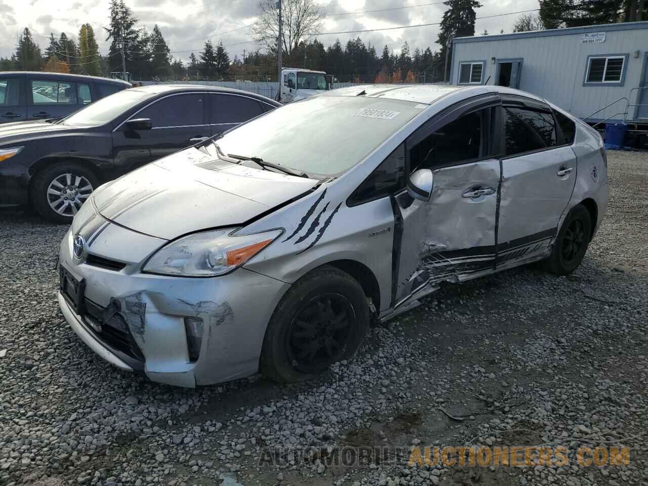 JTDKN3DU5C5434530 TOYOTA PRIUS 2012