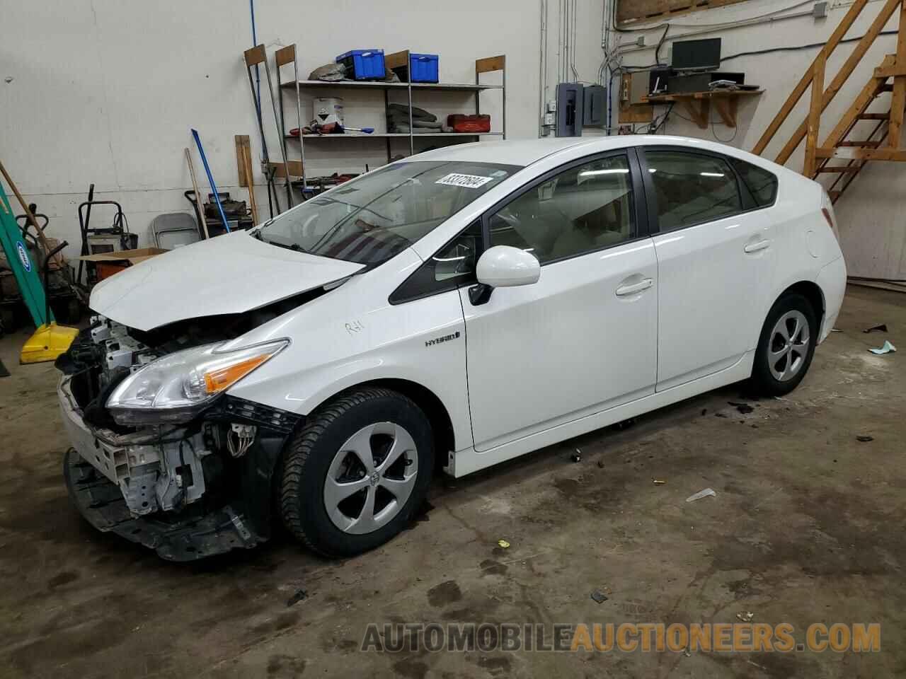 JTDKN3DU5D0349315 TOYOTA PRIUS 2013