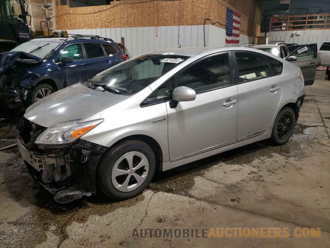 JTDKN3DU5D0351372 TOYOTA PRIUS 2013