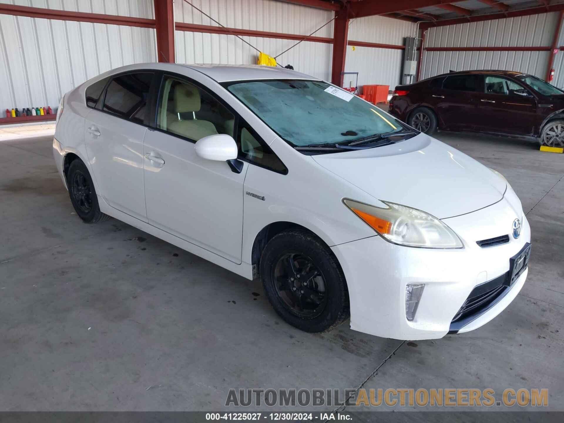 JTDKN3DU5D1646255 TOYOTA PRIUS 2013