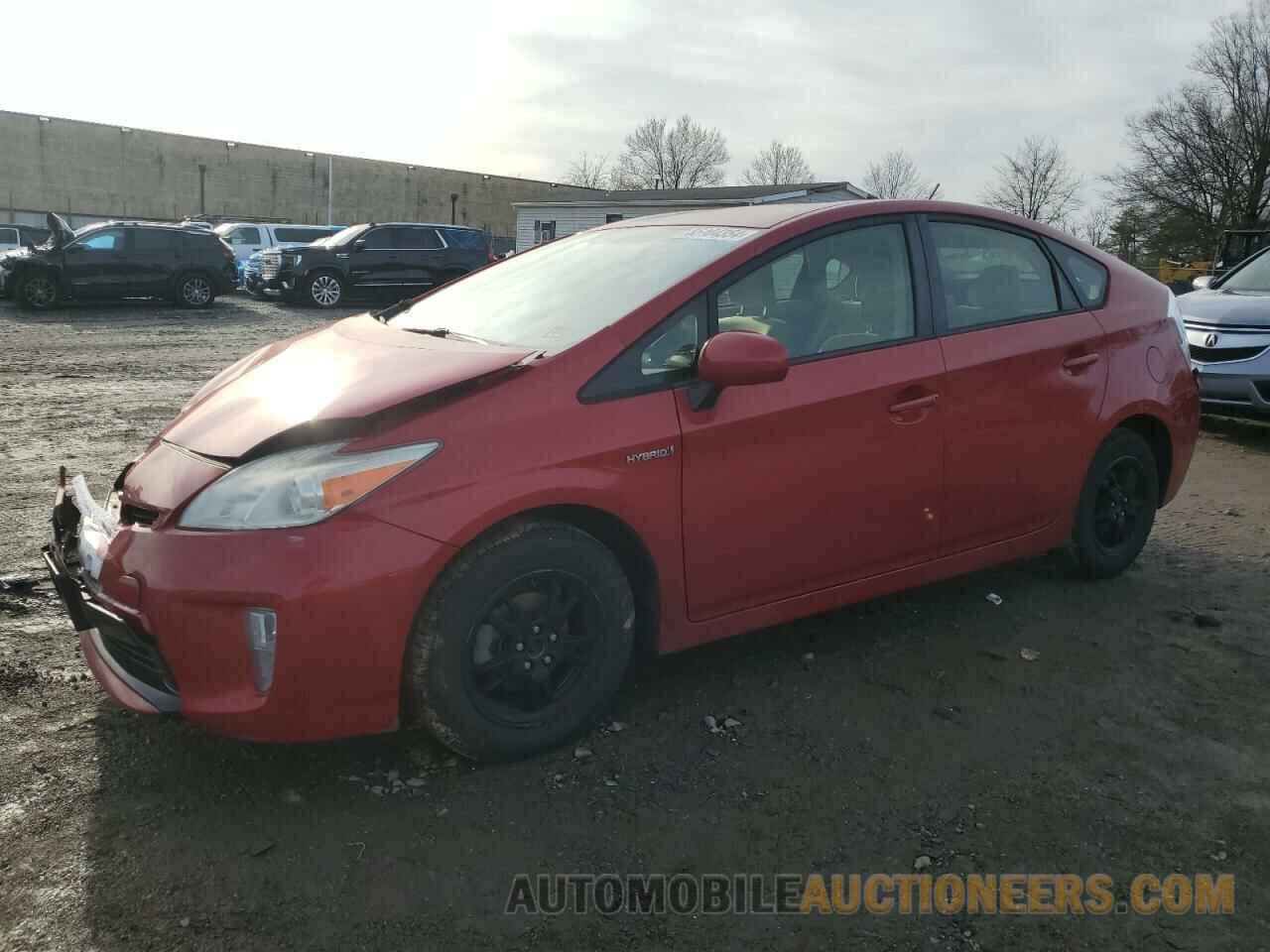 JTDKN3DU5D1721911 TOYOTA PRIUS 2013