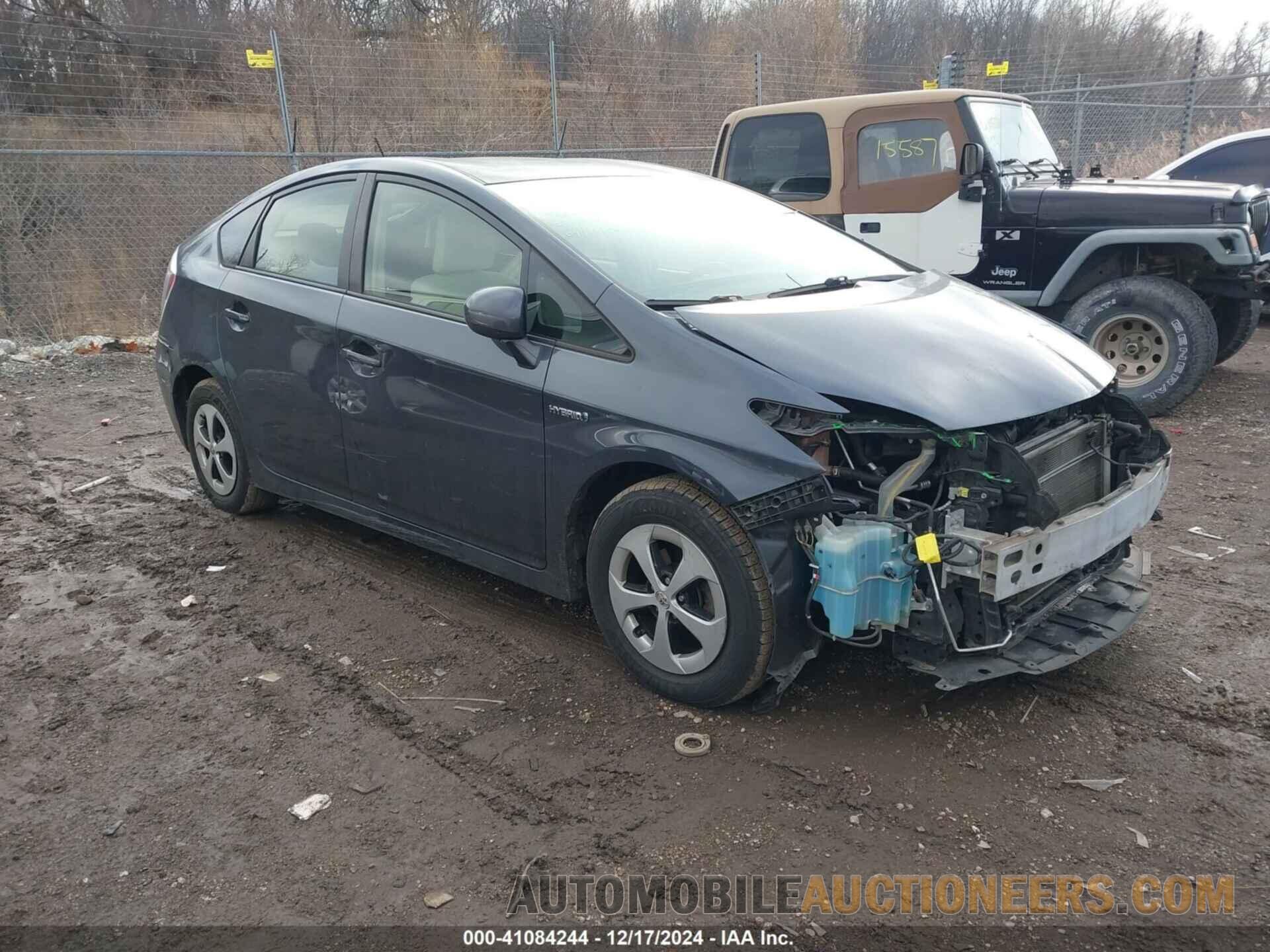 JTDKN3DU5D5611157 TOYOTA PRIUS 2013