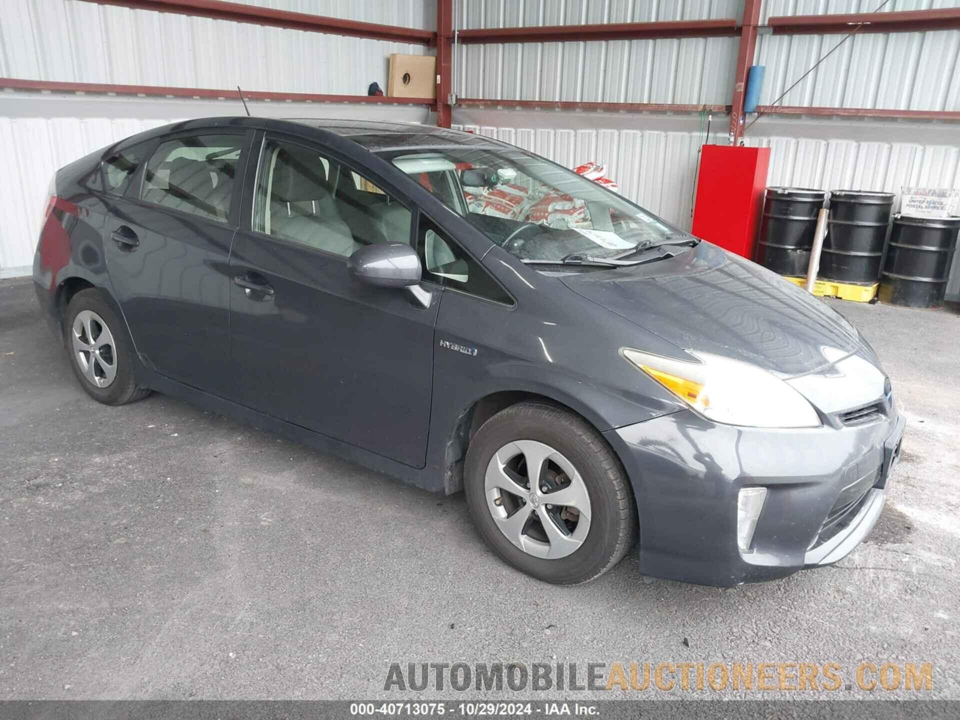 JTDKN3DU5D5619081 TOYOTA PRIUS 2013