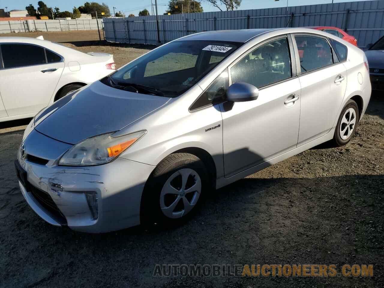 JTDKN3DU5D5624247 TOYOTA PRIUS 2013