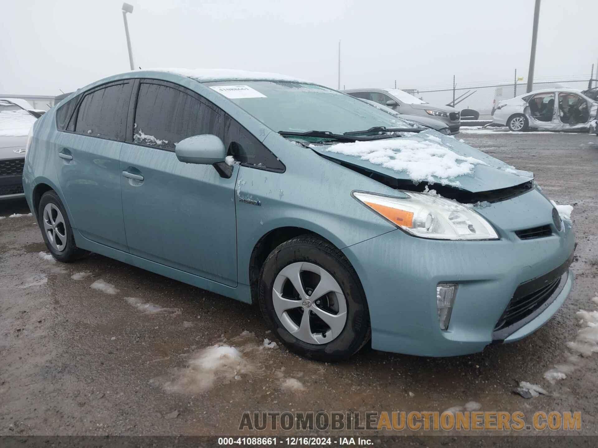 JTDKN3DU5D5690720 TOYOTA PRIUS 2013