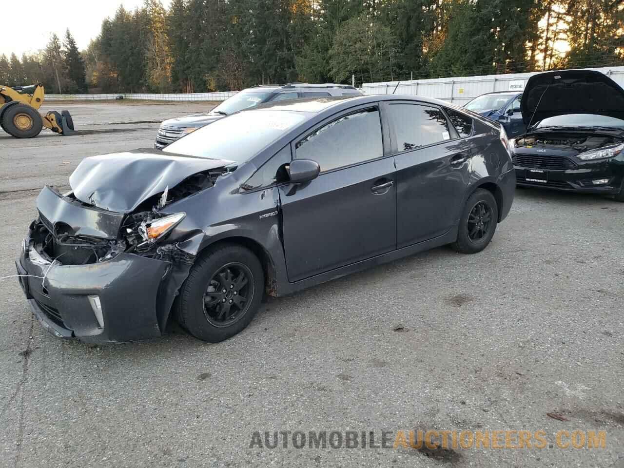 JTDKN3DU5E0361675 TOYOTA PRIUS 2014