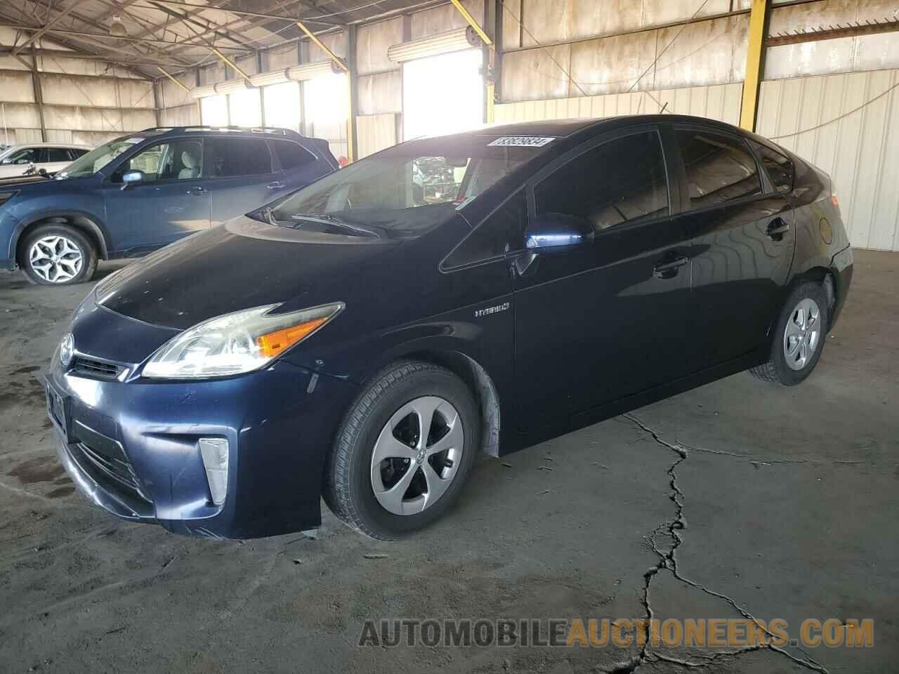 JTDKN3DU5E0375866 TOYOTA PRIUS 2014