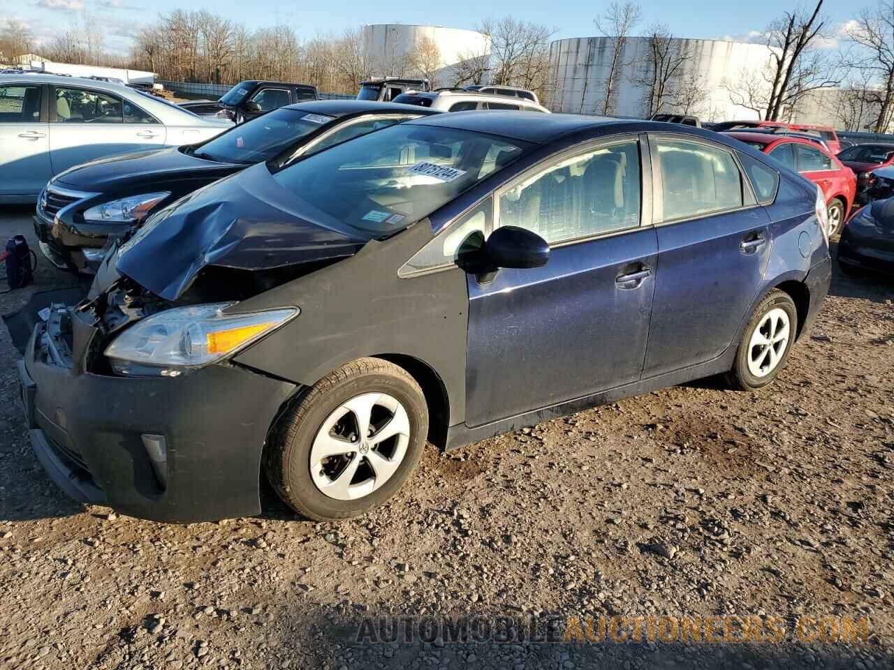 JTDKN3DU5E0376015 TOYOTA PRIUS 2014