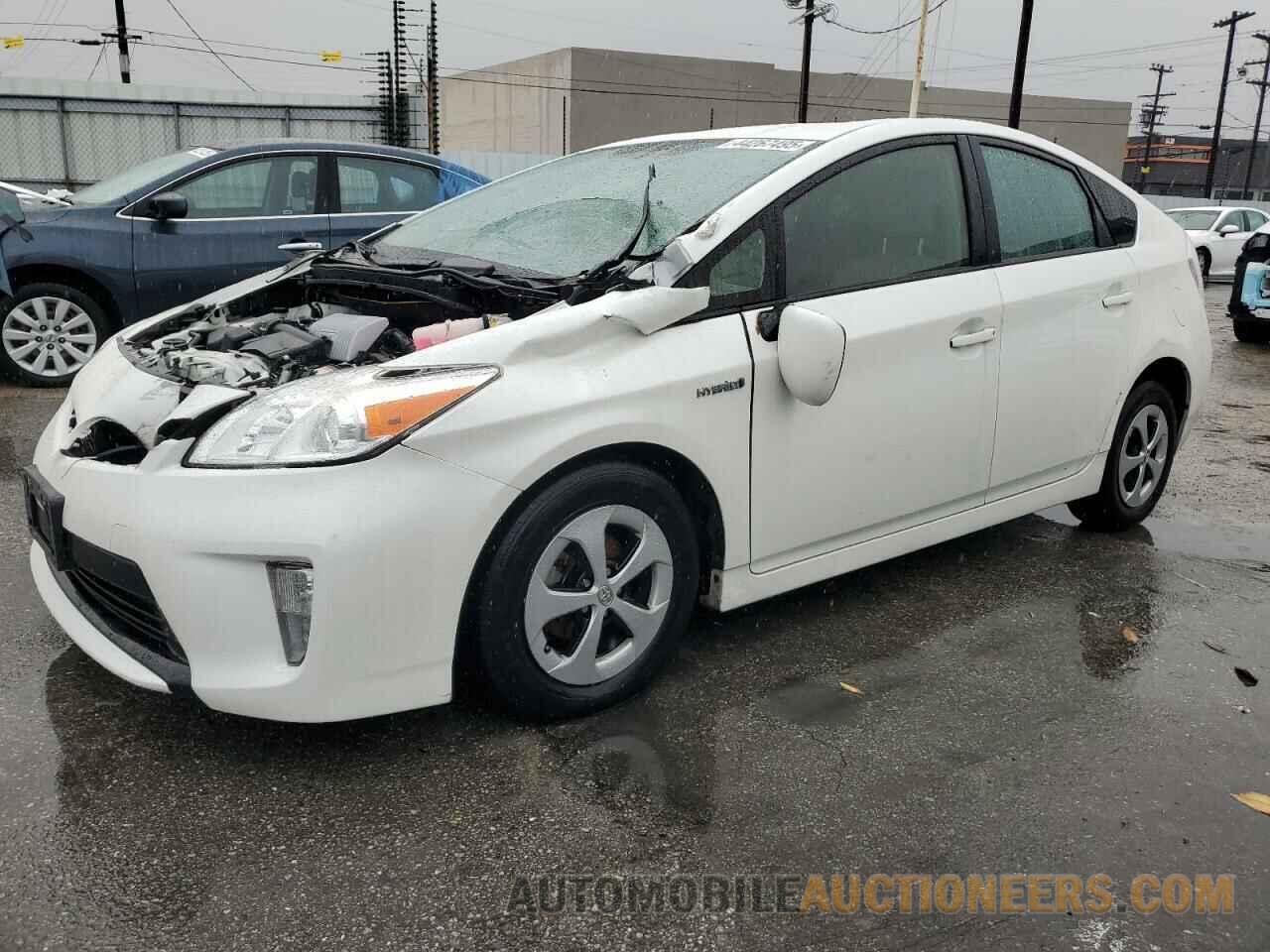 JTDKN3DU5E0386527 TOYOTA PRIUS 2014