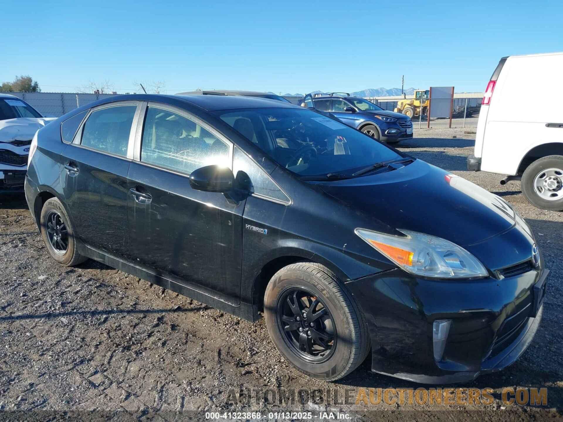 JTDKN3DU5E1790180 TOYOTA PRIUS 2014