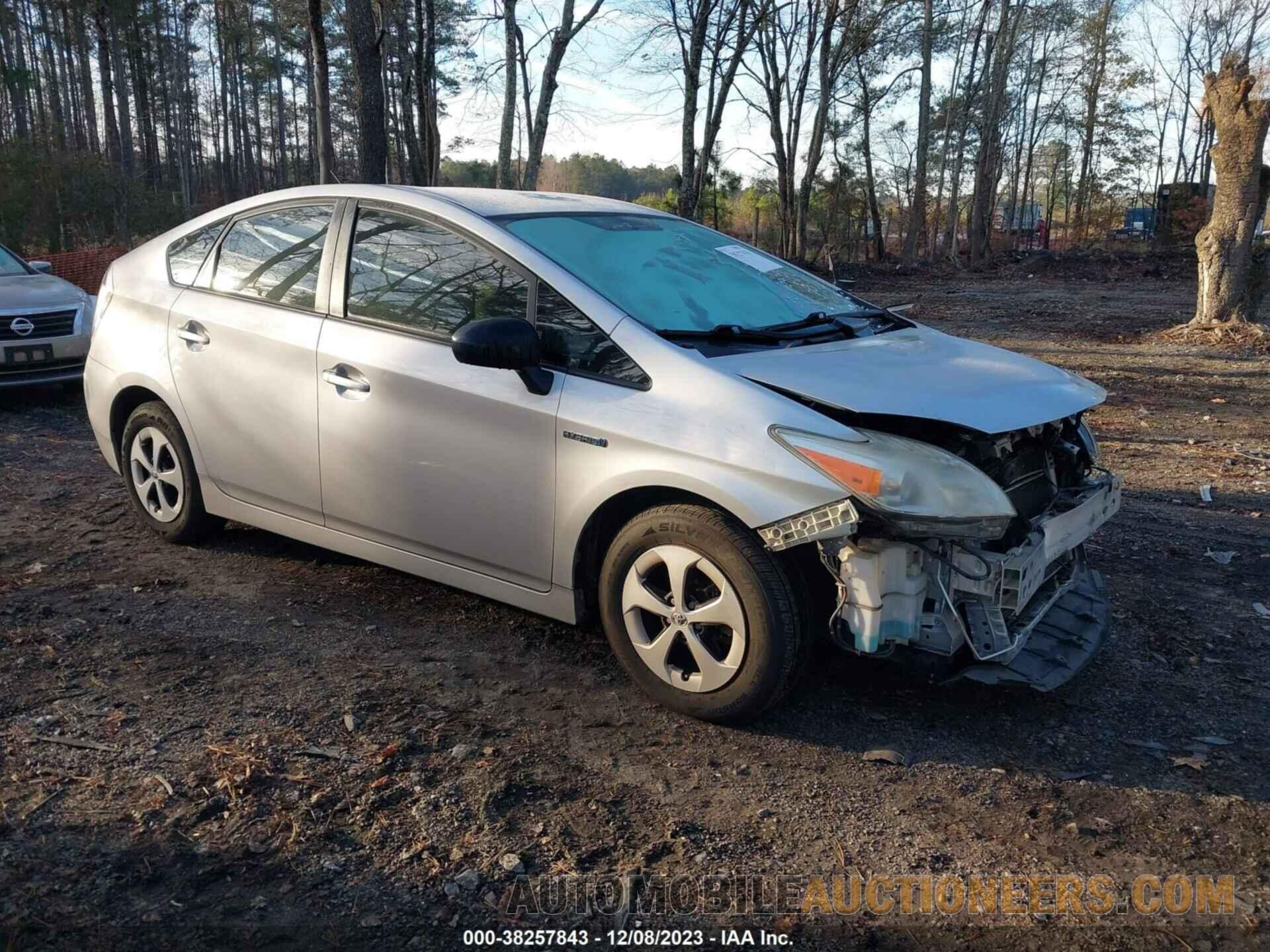 JTDKN3DU5F0394855 TOYOTA PRIUS 2015