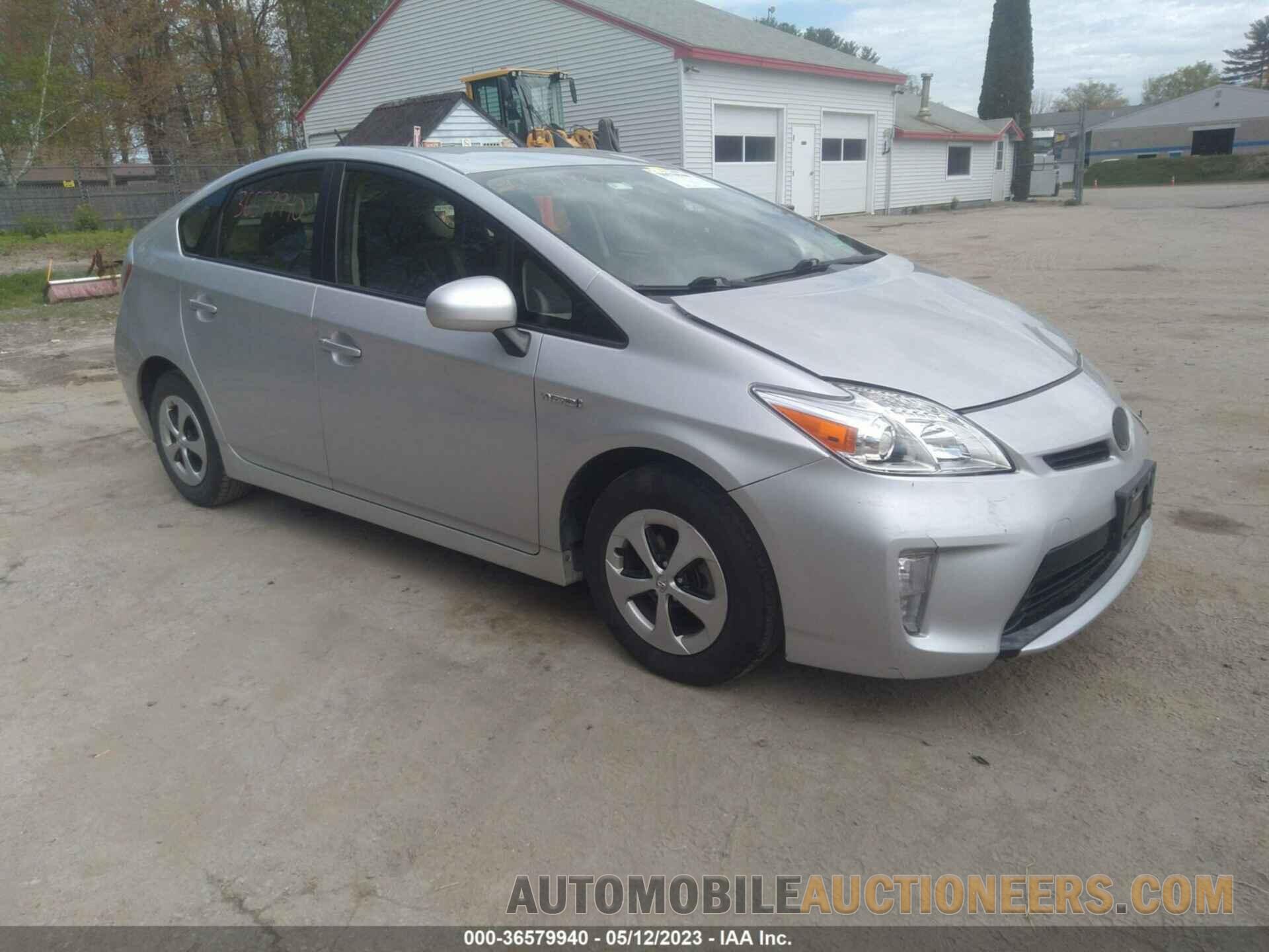 JTDKN3DU5F0395651 TOYOTA PRIUS 2015