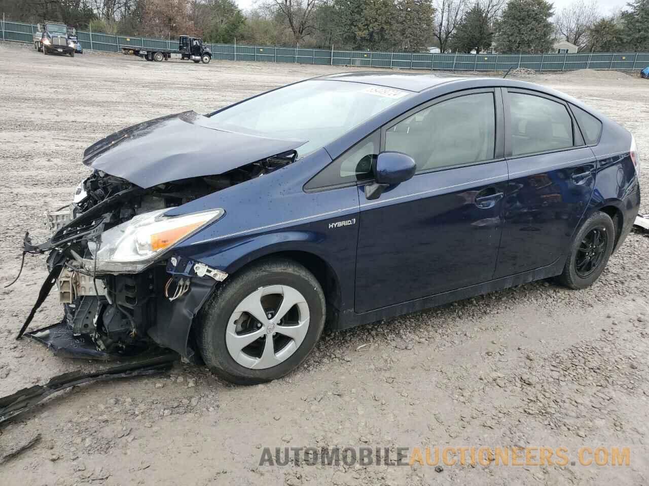 JTDKN3DU5F0398596 TOYOTA PRIUS 2015