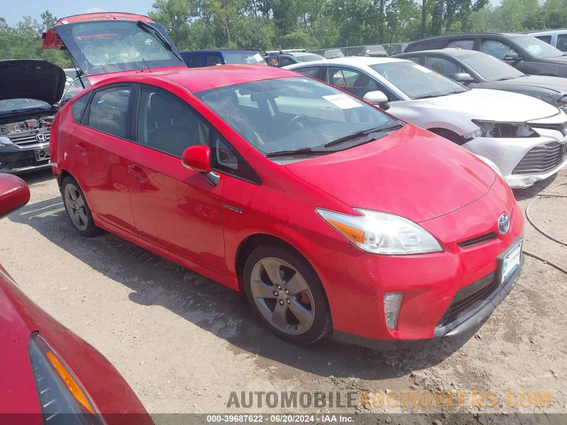 JTDKN3DU5F0407989 TOYOTA PRIUS 2015