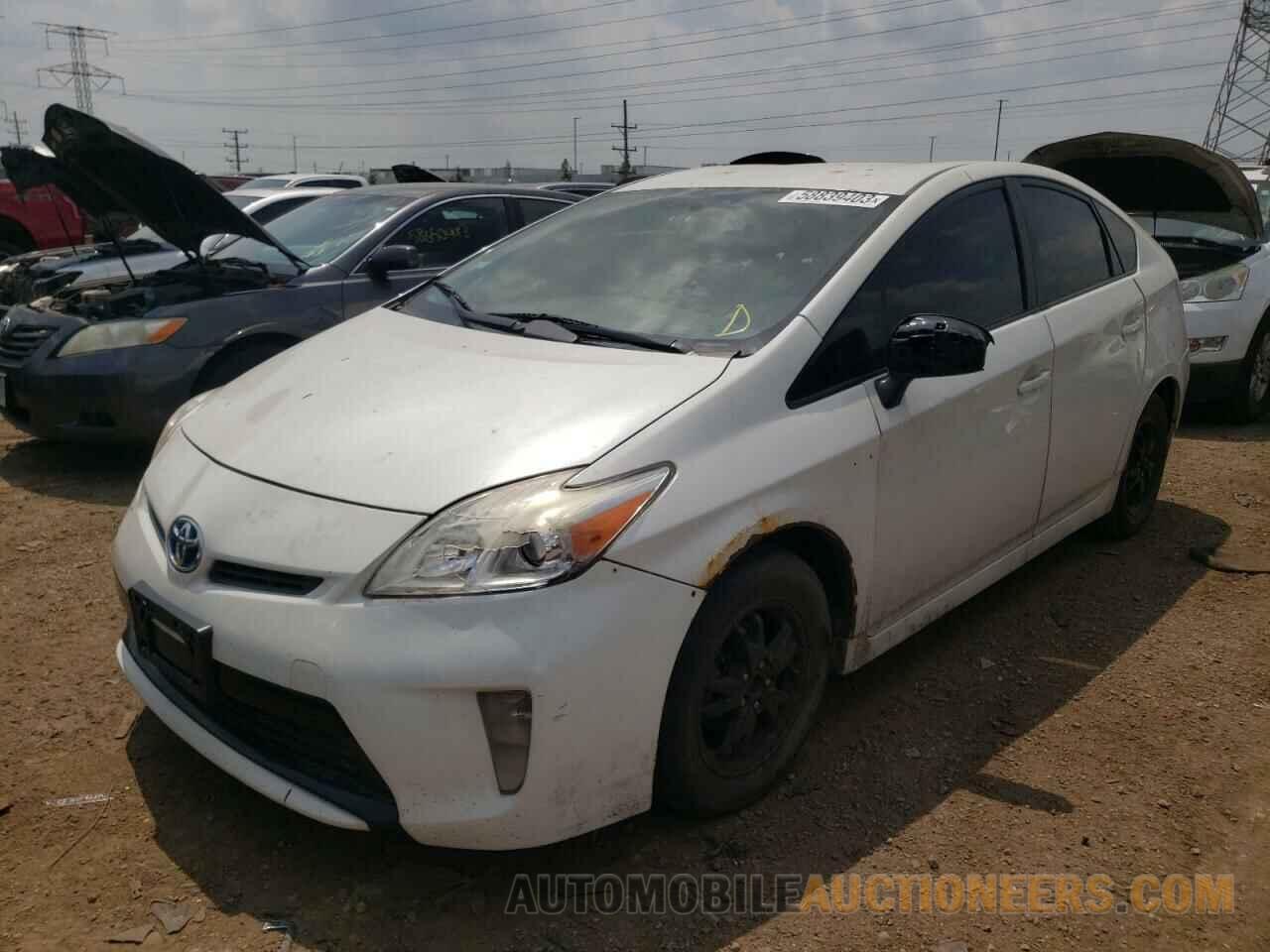 JTDKN3DU5F0414456 TOYOTA PRIUS 2015