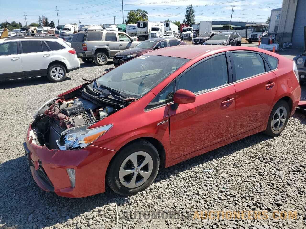 JTDKN3DU5F0420497 TOYOTA PRIUS 2015