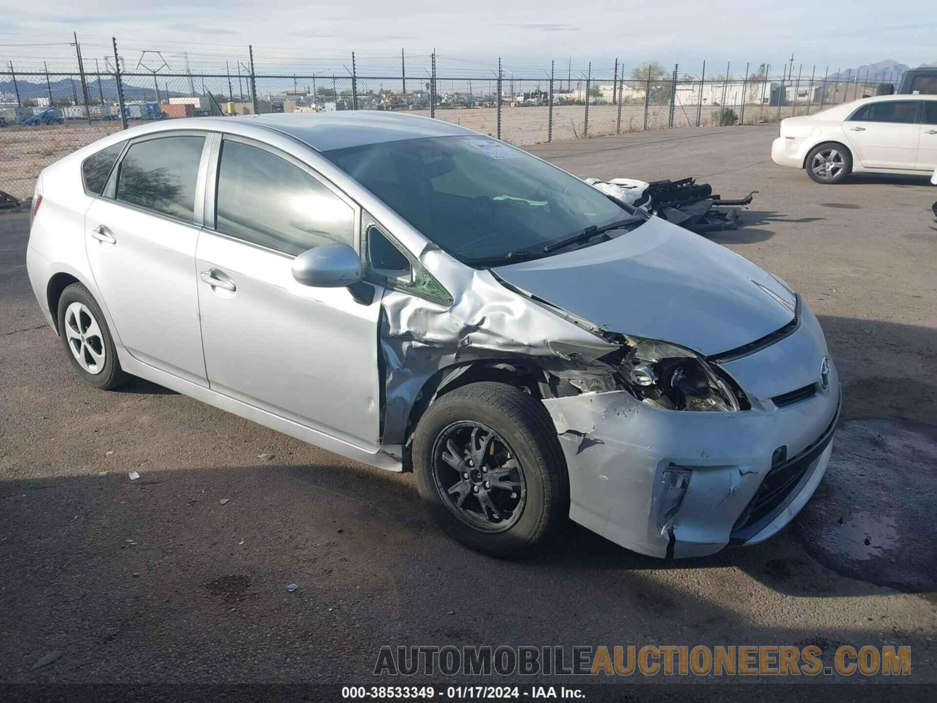 JTDKN3DU5F0421634 TOYOTA PRIUS 2015