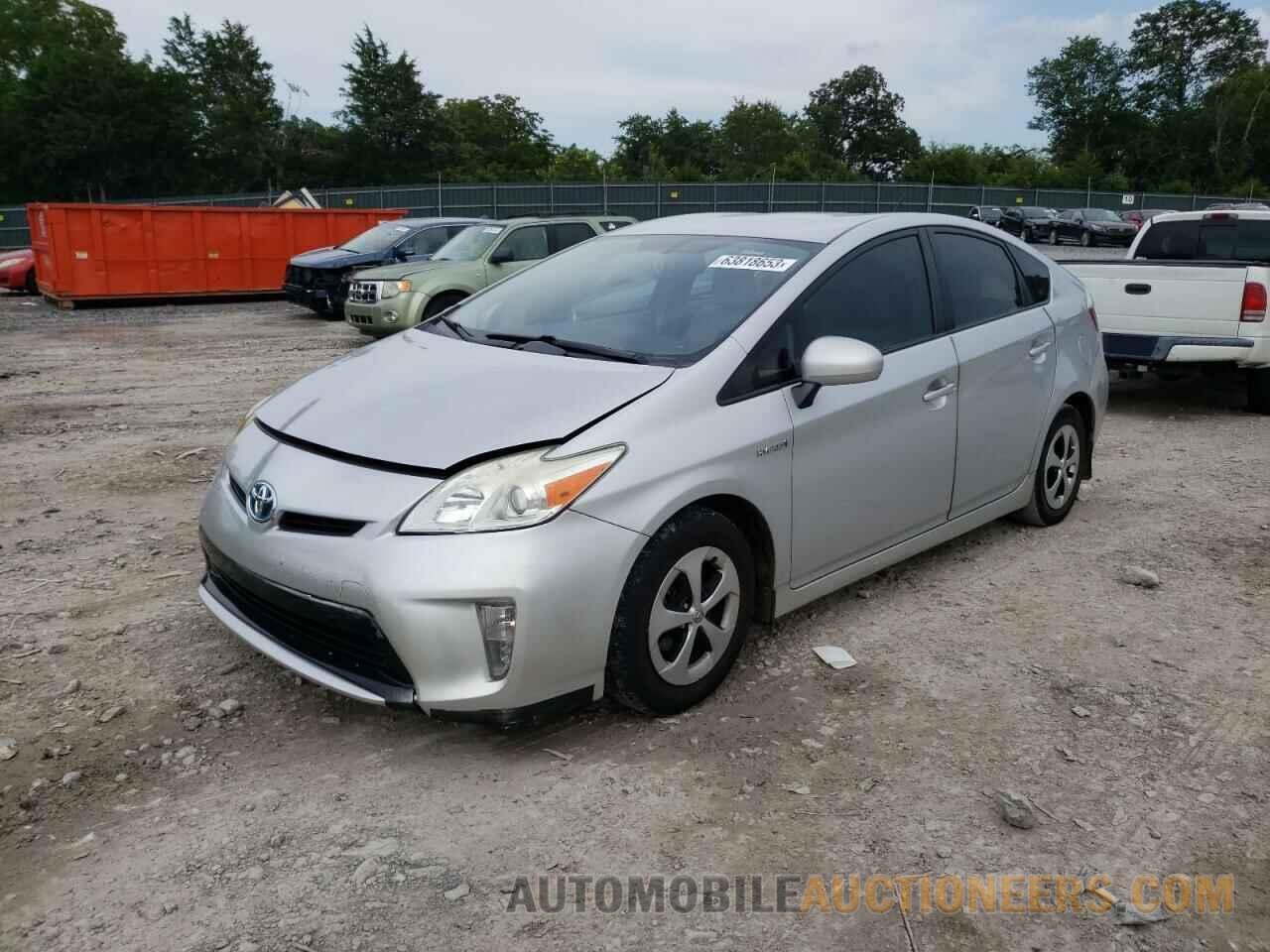 JTDKN3DU5F0423805 TOYOTA PRIUS 2015