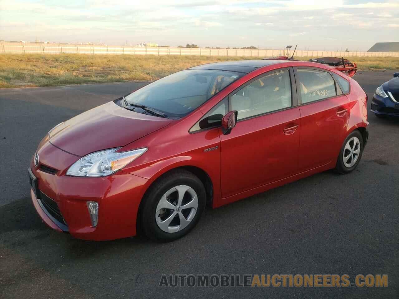 JTDKN3DU5F0427854 TOYOTA PRIUS 2015