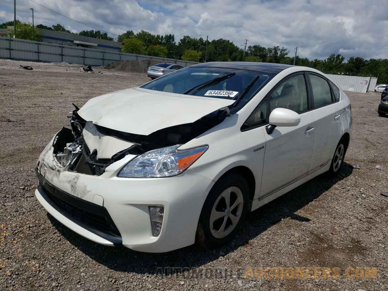 JTDKN3DU5F0430107 TOYOTA PRIUS 2015