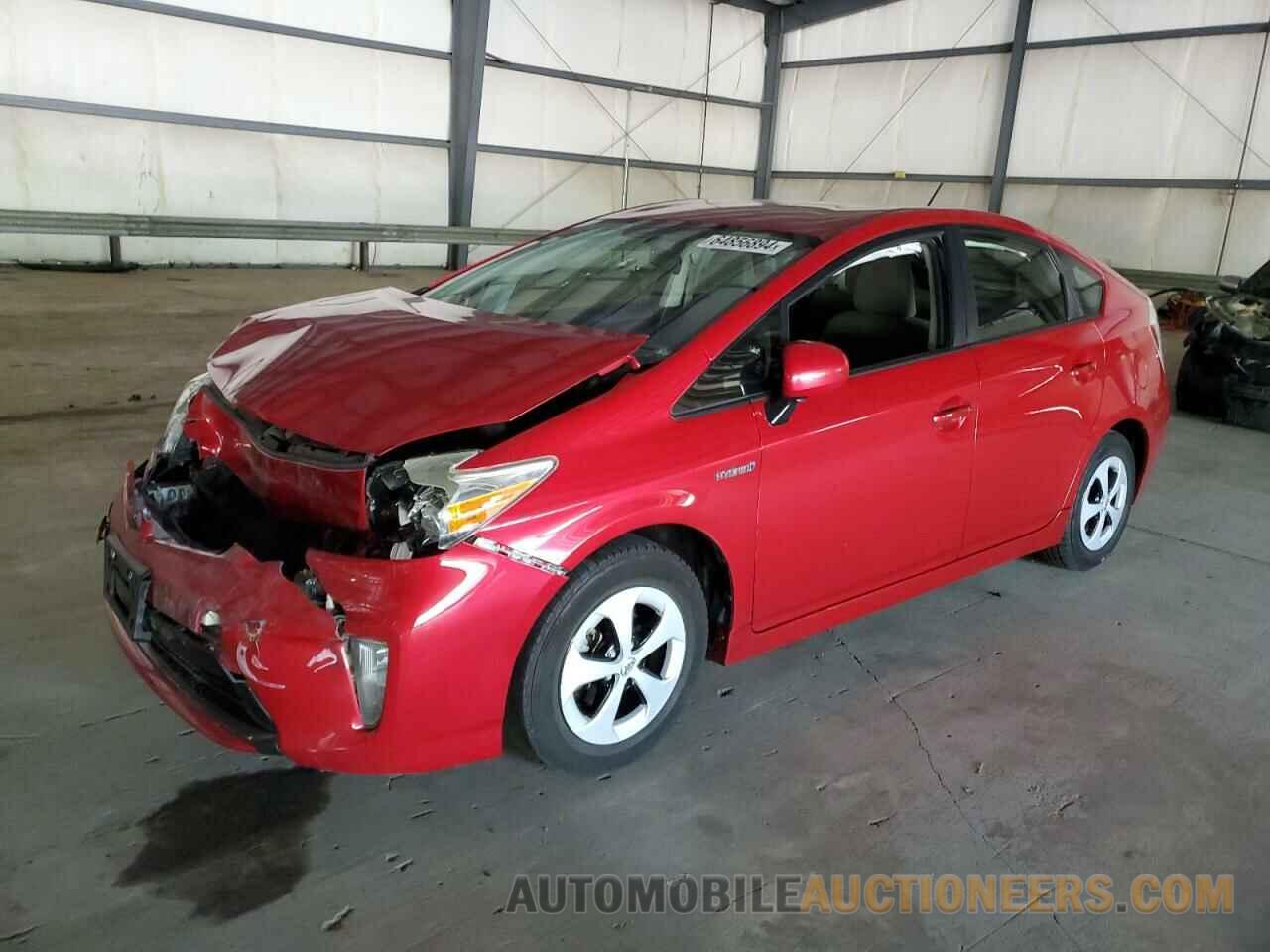 JTDKN3DU5F0433573 TOYOTA PRIUS 2015