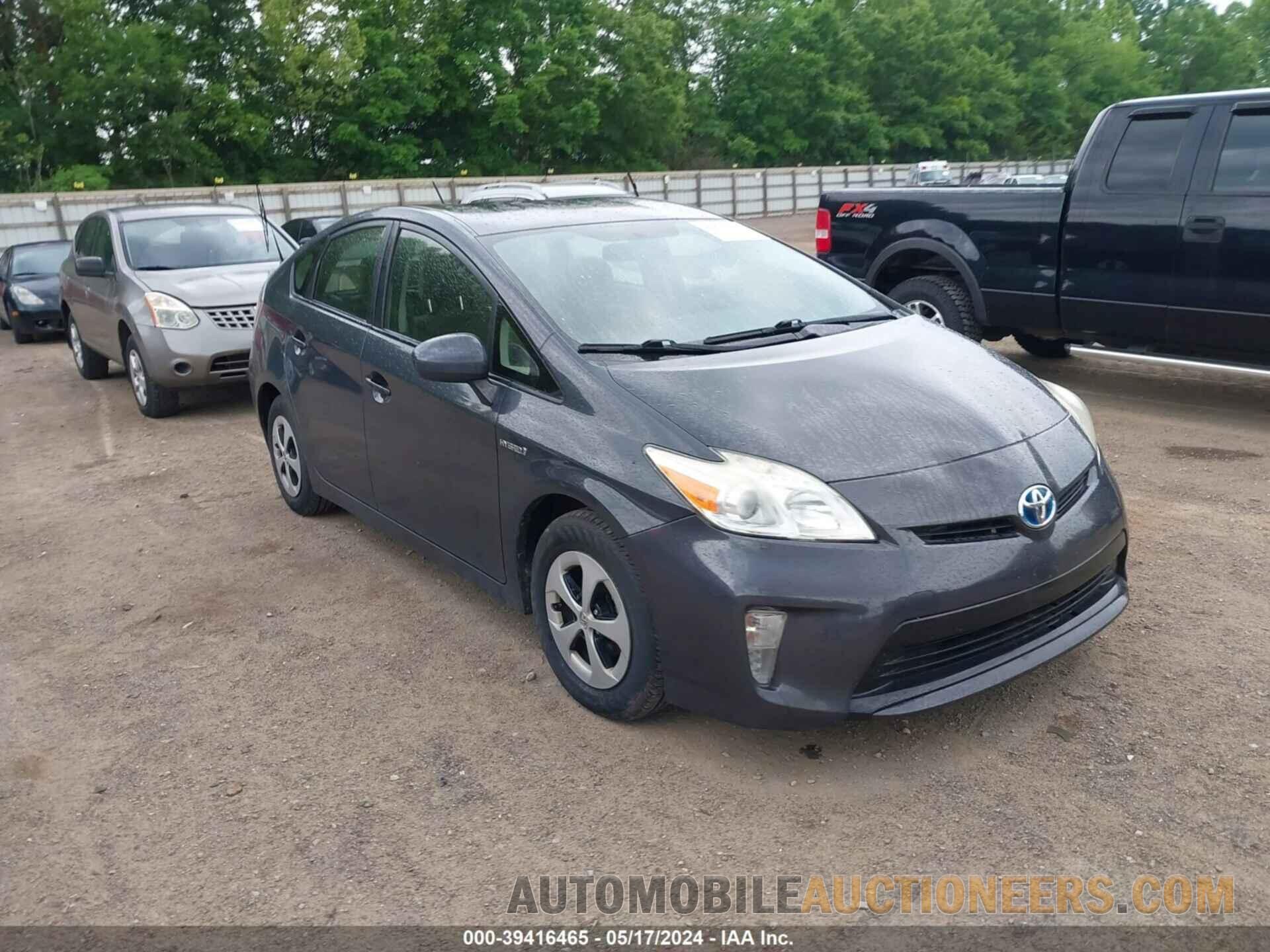 JTDKN3DU5F0434755 TOYOTA PRIUS 2015